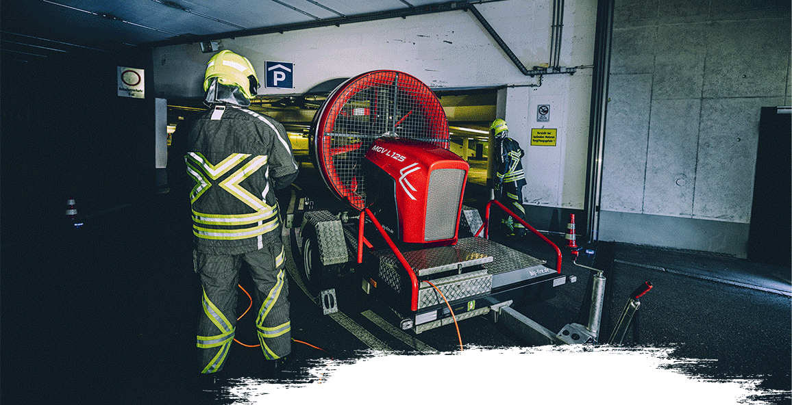 Mobile Großventilatoren